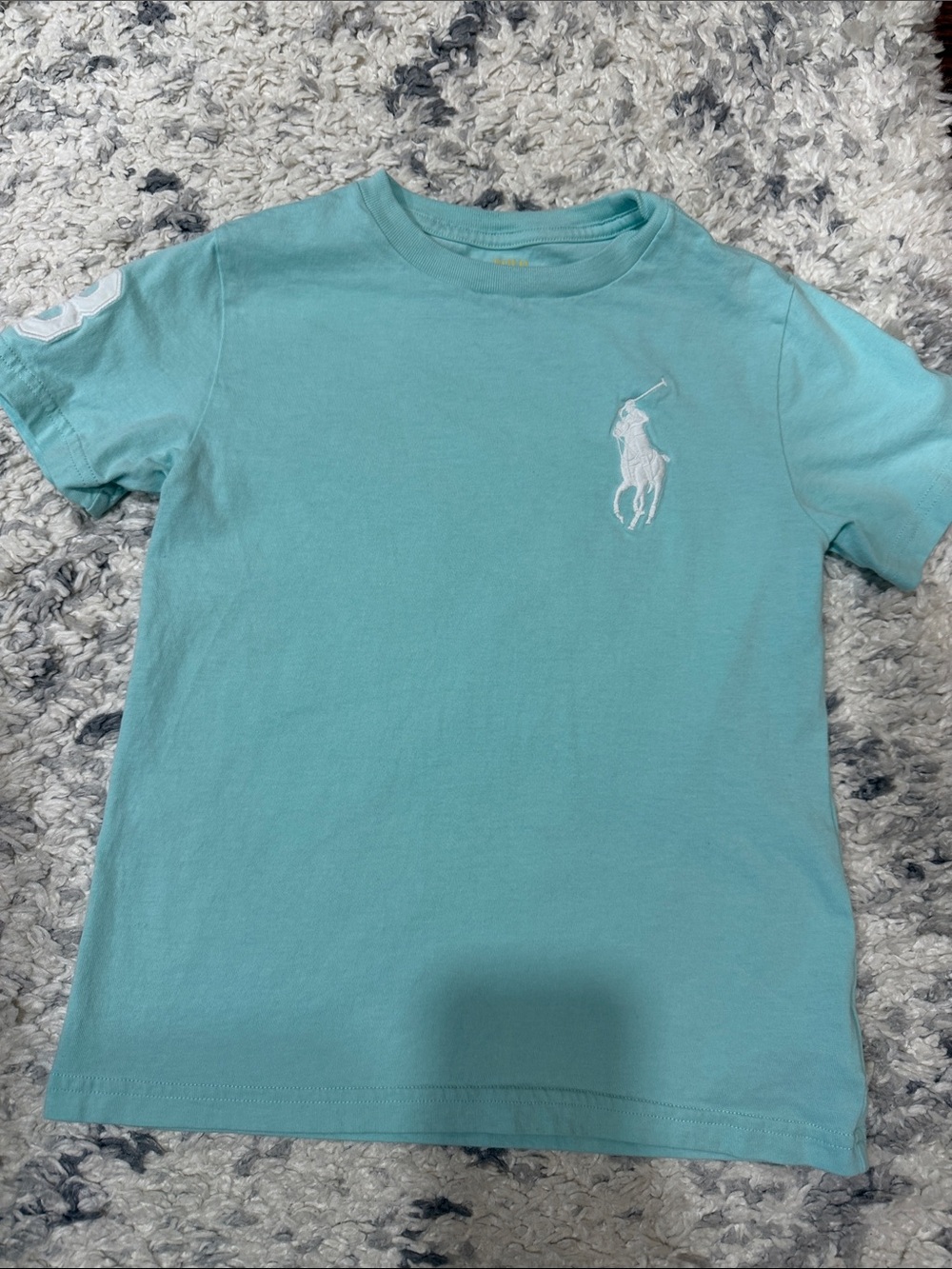 Polo by Ralph Lauren Boys Seafoam Short Sleeve Tee